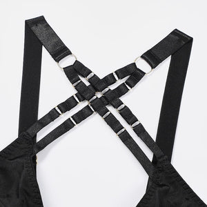 'FAST CAR' THREE QUARTER-CUP GARTER SET