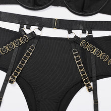 Load image into Gallery viewer, &#39;FAST CAR&#39; THREE QUARTER-CUP GARTER SET