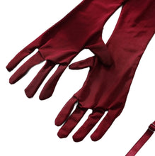 Load image into Gallery viewer, &#39;TAINTED LOVE&#39; GARTER BODYSUIT with GLOVES in WINE