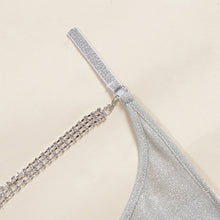 Load image into Gallery viewer, &#39;HOTLINE BLING&#39;  GARTER SET in SILVER