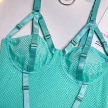 Load image into Gallery viewer, &#39;ALL NIGHT LONG&#39; MESH BODYSUIT in MINT GREEN