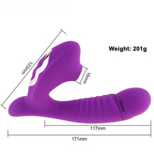 Load image into Gallery viewer, WISHBONE VIBRATOR in PURPLE