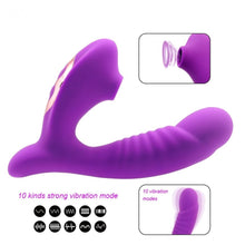 Load image into Gallery viewer, WISHBONE VIBRATOR in PURPLE