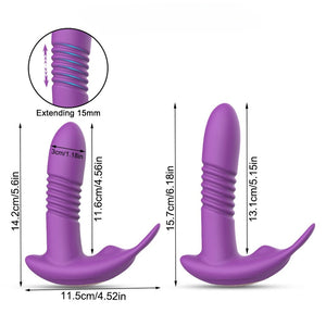 BT THRUST VIBRATOR in PURPLE