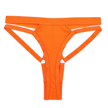 Load image into Gallery viewer, SIGNATURE 5-PIECE JEWEL GARTER SET in FLAME ORANGE