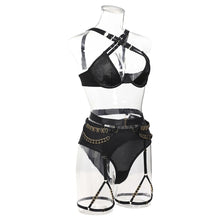 Load image into Gallery viewer, &#39;FAST CAR&#39; THREE QUARTER-CUP GARTER SET