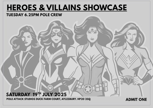 SHOWCASE TICKET - SATURDAY 19TH JULY 2025