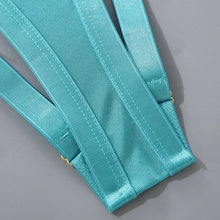 Load image into Gallery viewer, SIGNATURE 5-PIECE JEWEL GARTER SET in CYAN