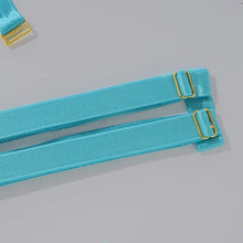 Load image into Gallery viewer, SIGNATURE 5-PIECE JEWEL GARTER SET in CYAN